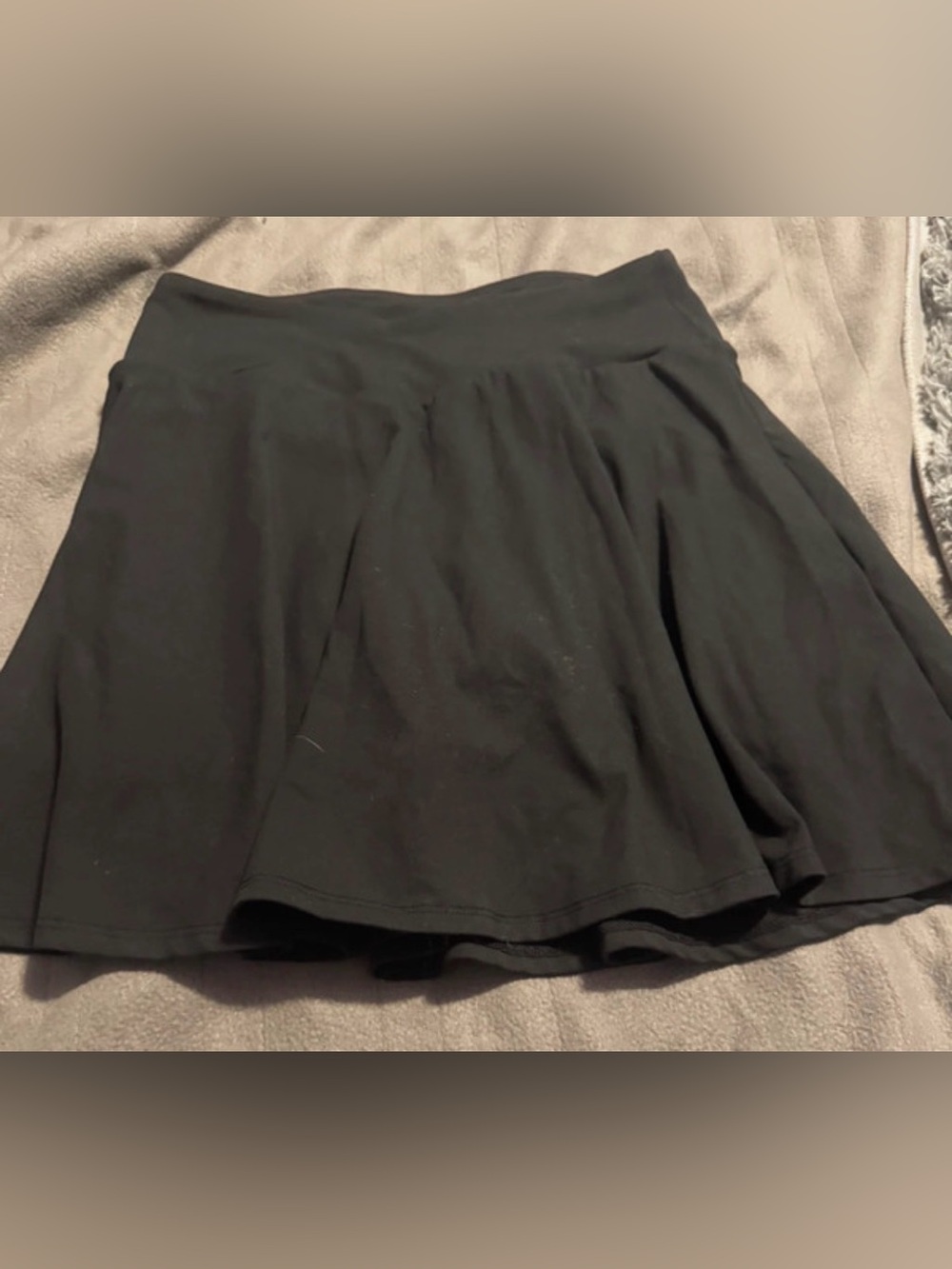 Fabletics Black Circle Skater Skirt